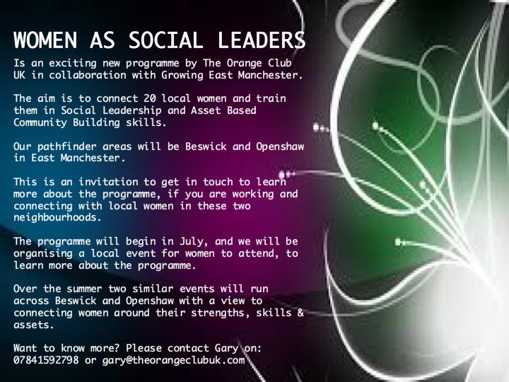Women as social leaders