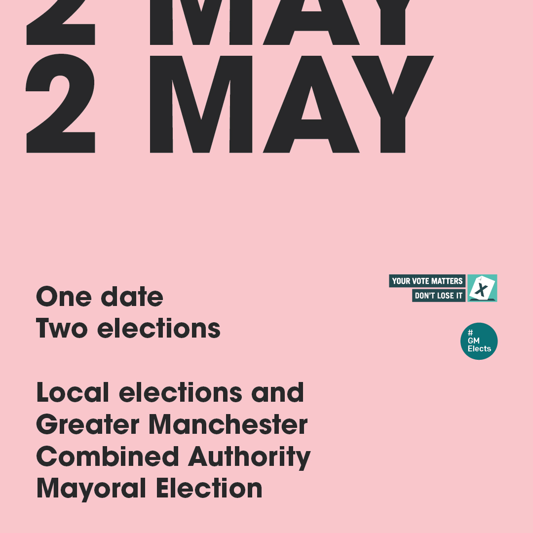 2 May one date two elections local elections and GM mayoral elections